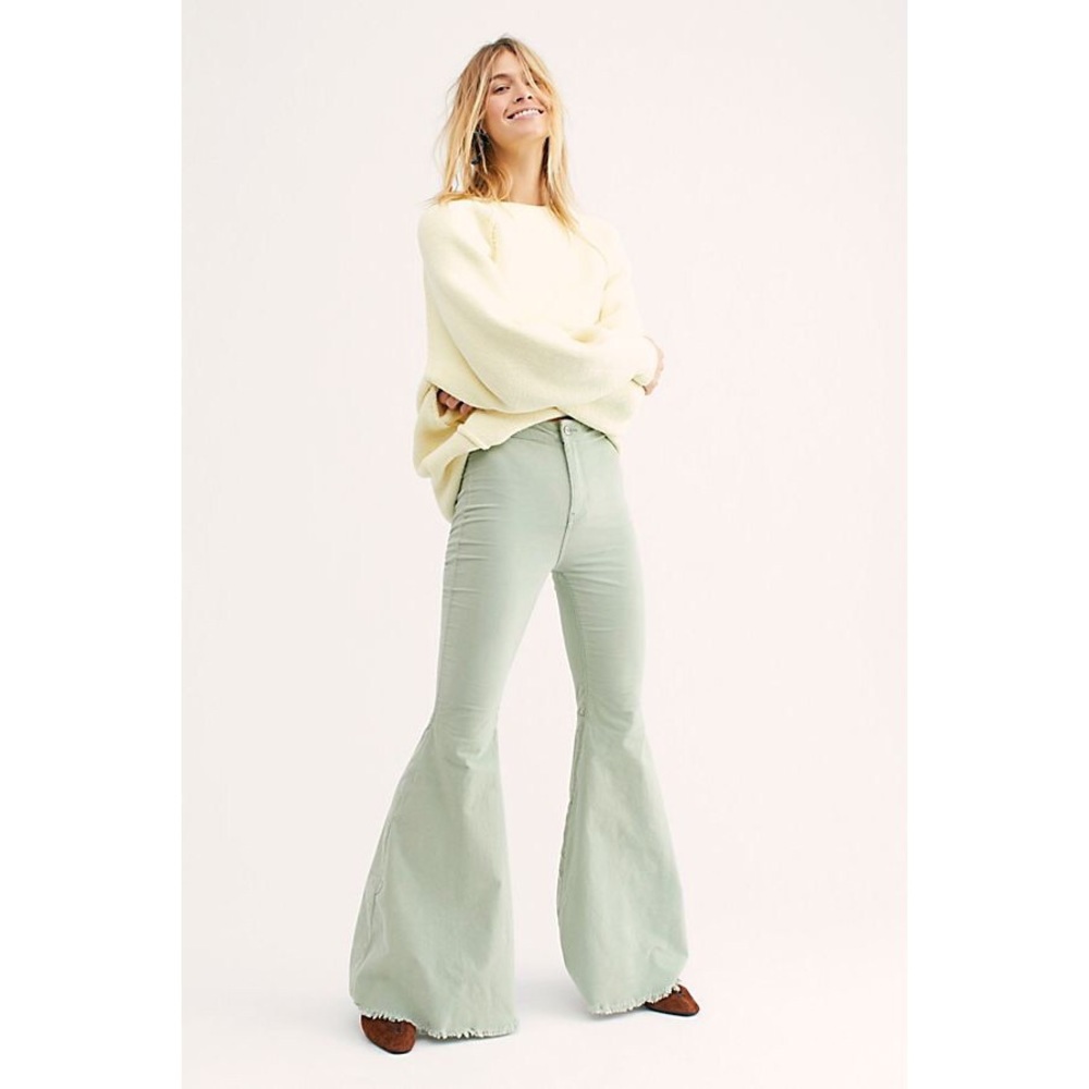 NWT Free People Just Float On Cord Flares